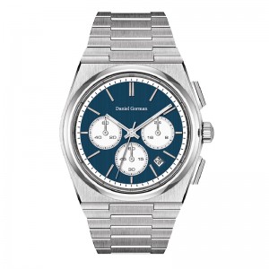 Órák férfi csukló rozsdamentes acél többfunkciós kvarc óra DG9004